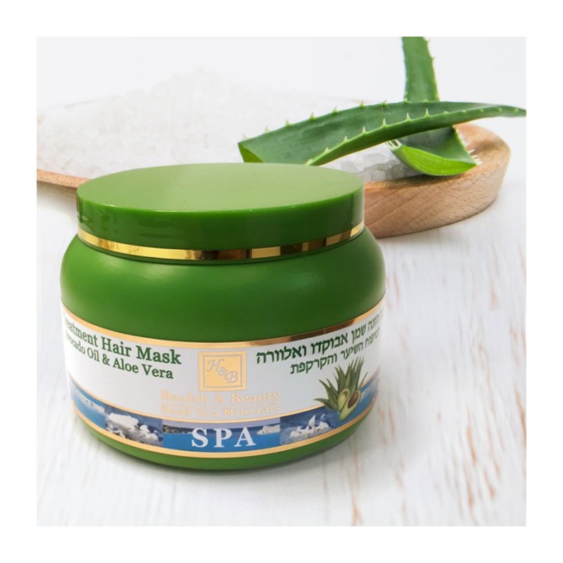 HB Hair Mask with Avocado Oil Aloe Vera and Dead Sea Mi... | Hair Care