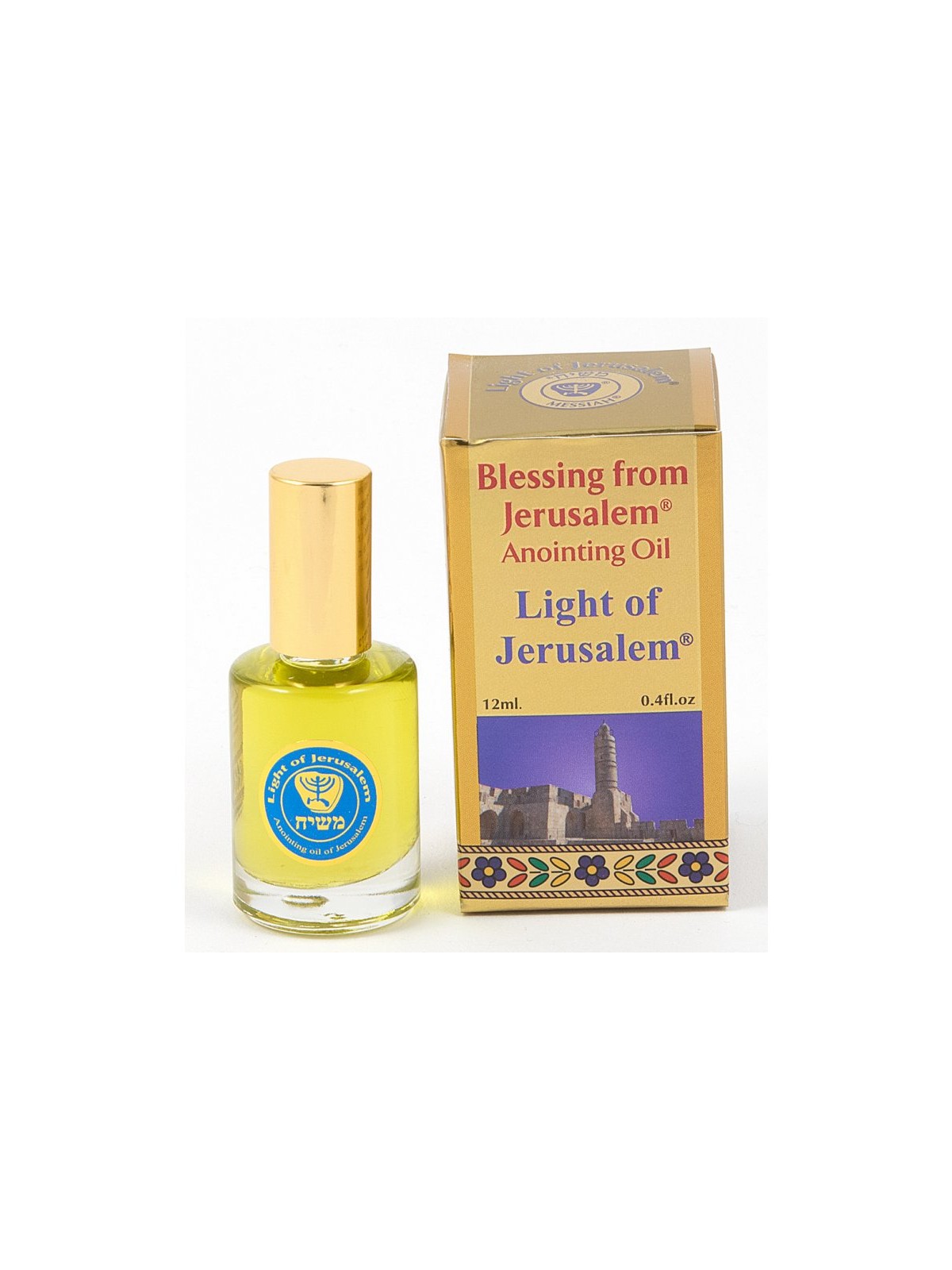 Gold Series Blessing from Jerusalem Light of Jerusa... | Anointing Oil