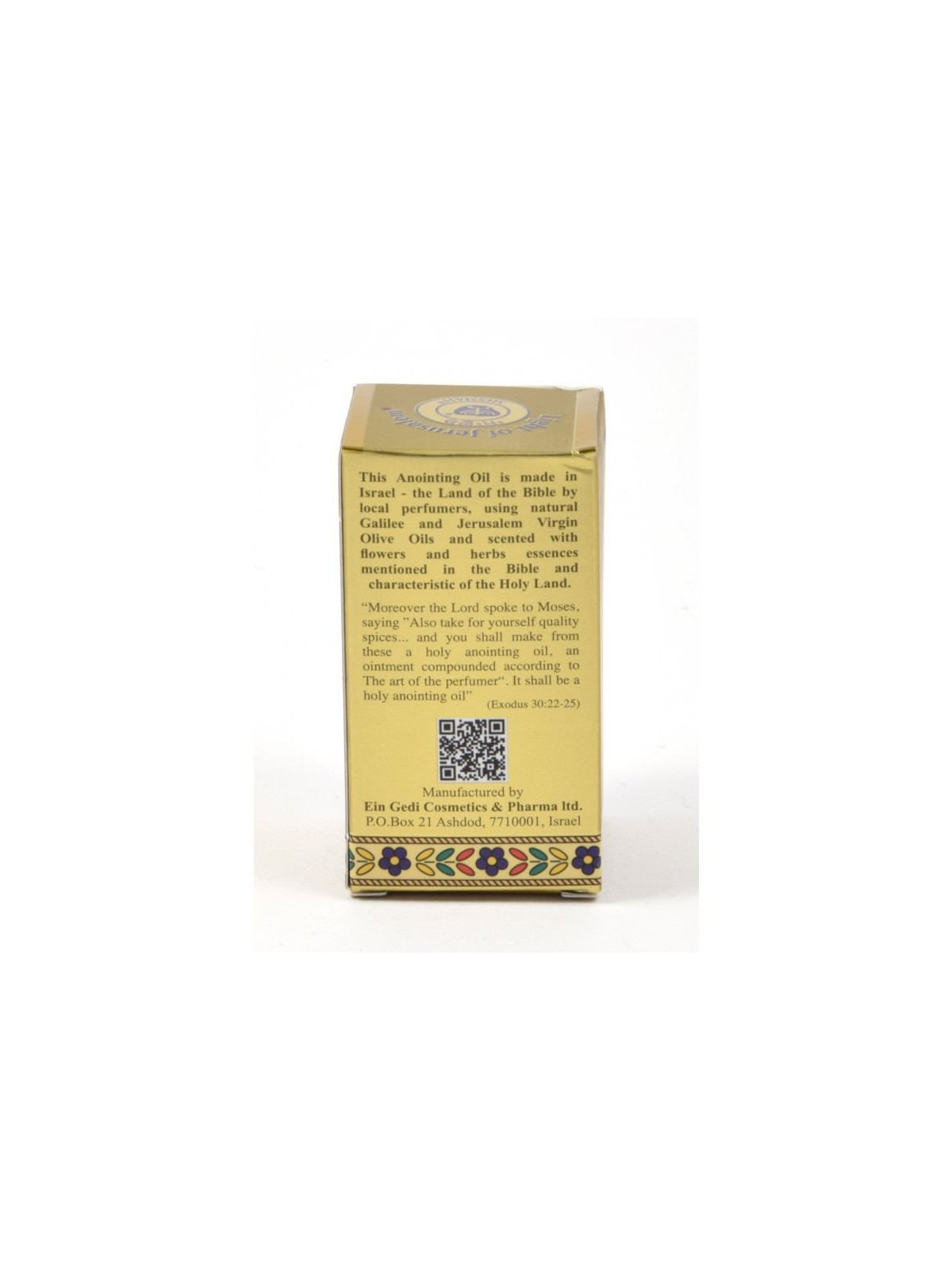 Gold Series Blessing from Jerusalem Light of Jerusa... | Anointing Oil