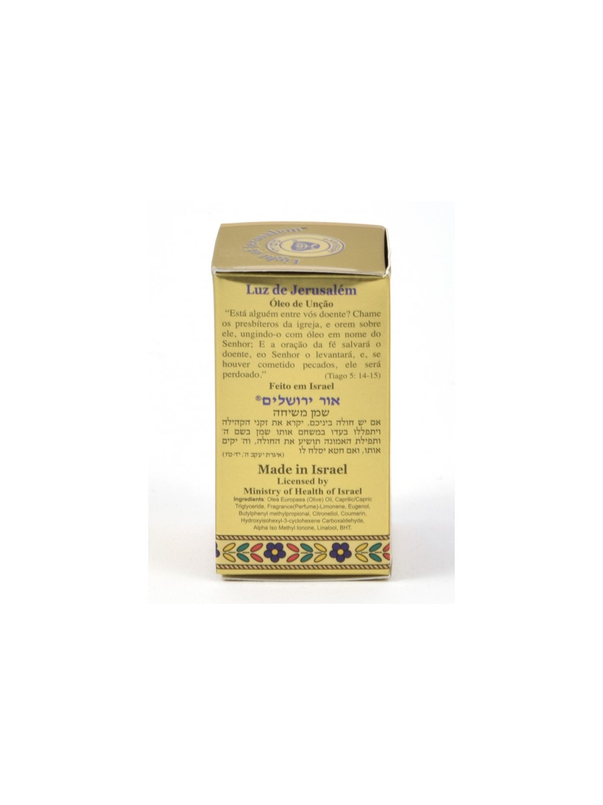 Gold Series Blessing from Jerusalem Light of Jerusa... | Anointing Oil