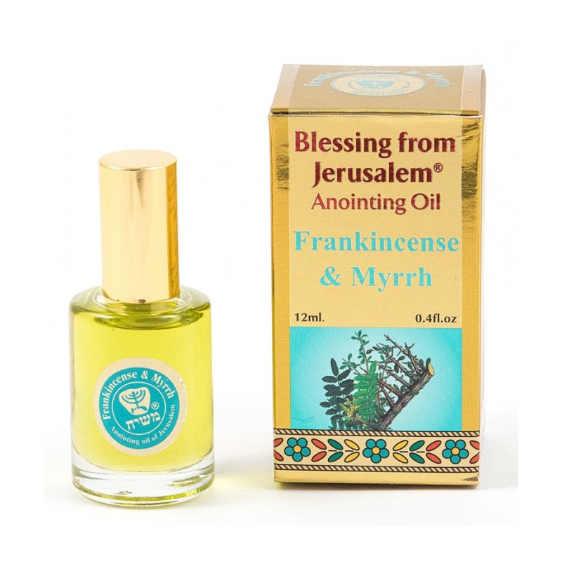 Gold Series Blessing from Jerusalem Frankincense My... | Anointing Oil