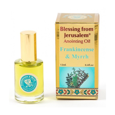 Gold Series Blessing from Jerusalem Frankincense My... | Anointing Oil