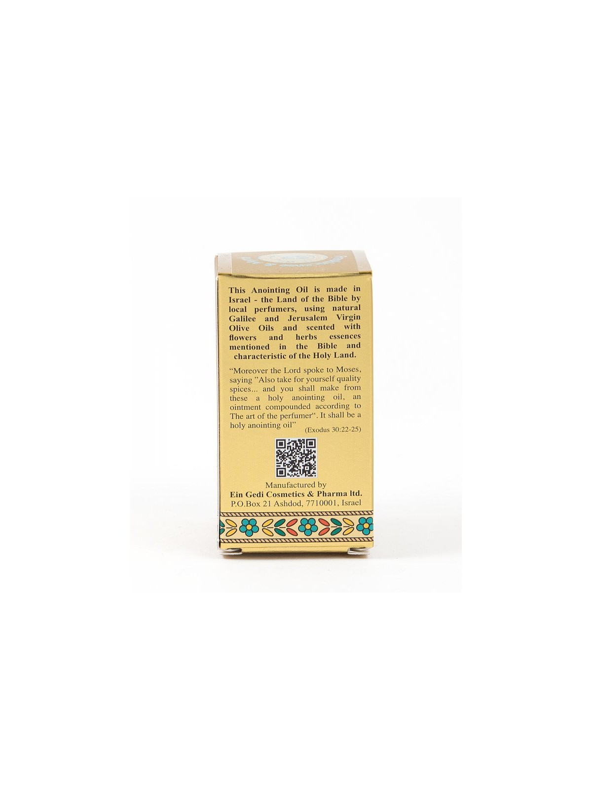 Gold Series Blessing from Jerusalem Frankincense My... | Anointing Oil