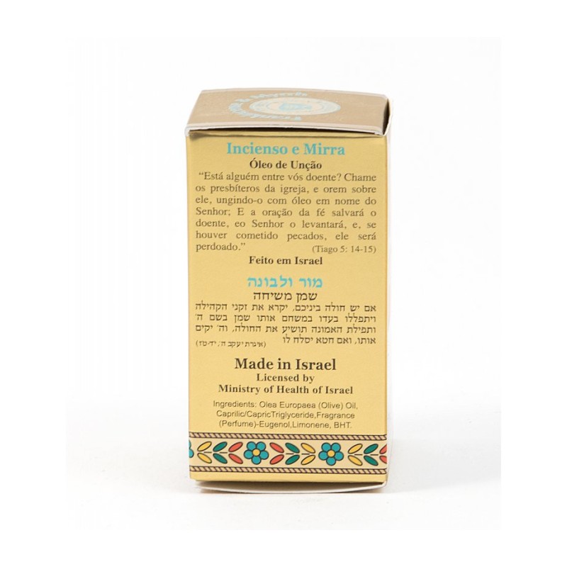 Gold Series Blessing from Jerusalem Frankincense My... | Anointing Oil
