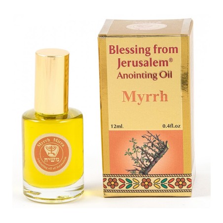 Gold Series Blessing from Jerusalem Myrrh Anointing... | Anointing Oil