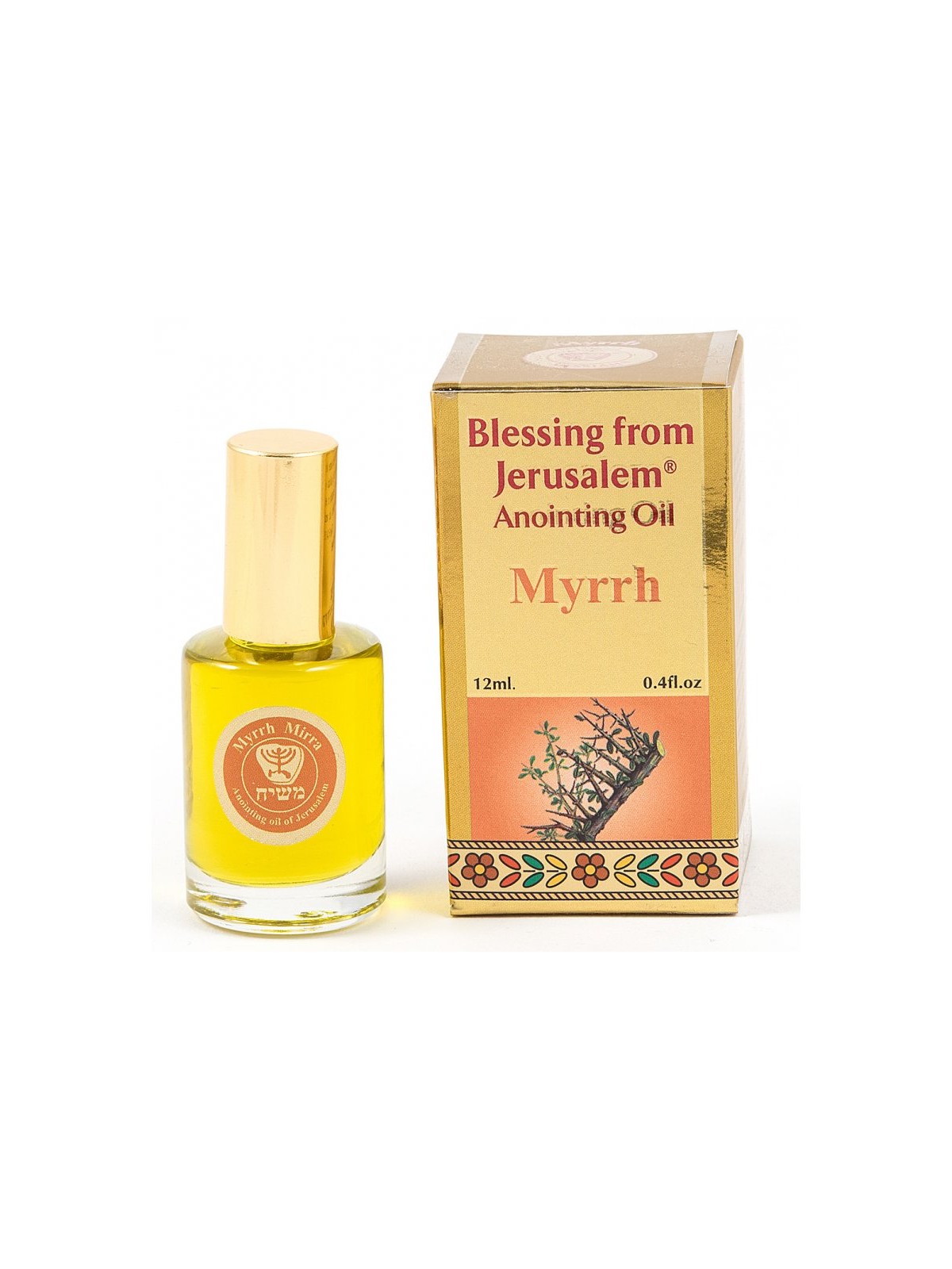Gold Series Blessing from Jerusalem Myrrh Anointing... | Anointing Oil