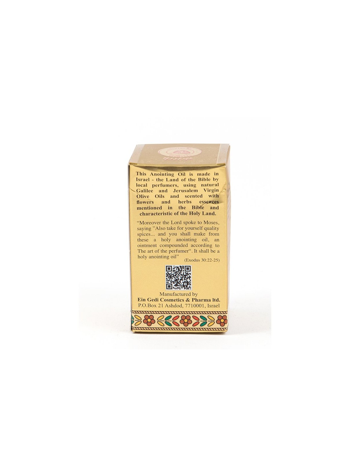 Gold Series Blessing from Jerusalem Myrrh Anointing... | Anointing Oil