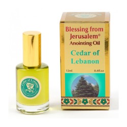 Gold Series Blessing from Jerusalem Cedar of Lebano... | Anointing Oil