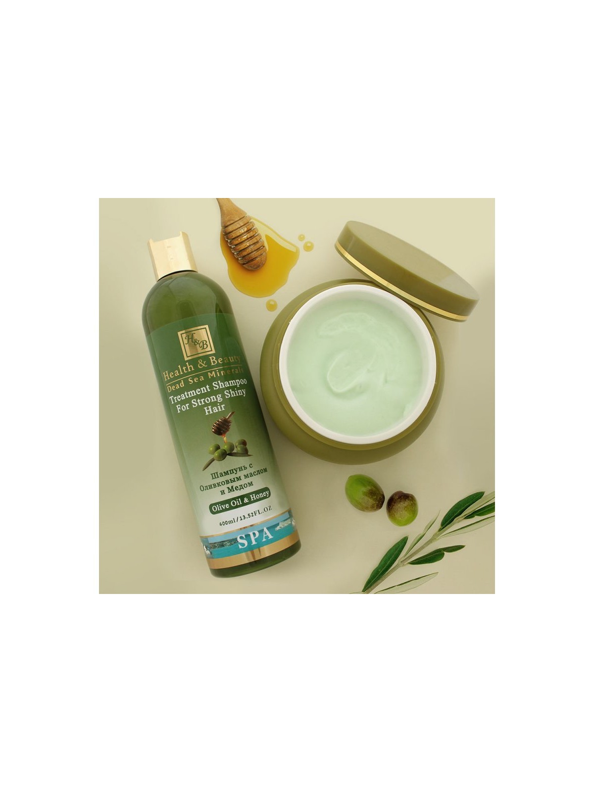 HB Olive Oil and Honey Treatment Shampoo with Dead Sea ... | Hair Care