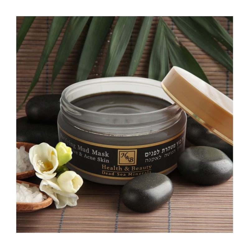 HB Dead Sea Purifying Mud Mask for Sensitive and Acne Skin | Face Care
