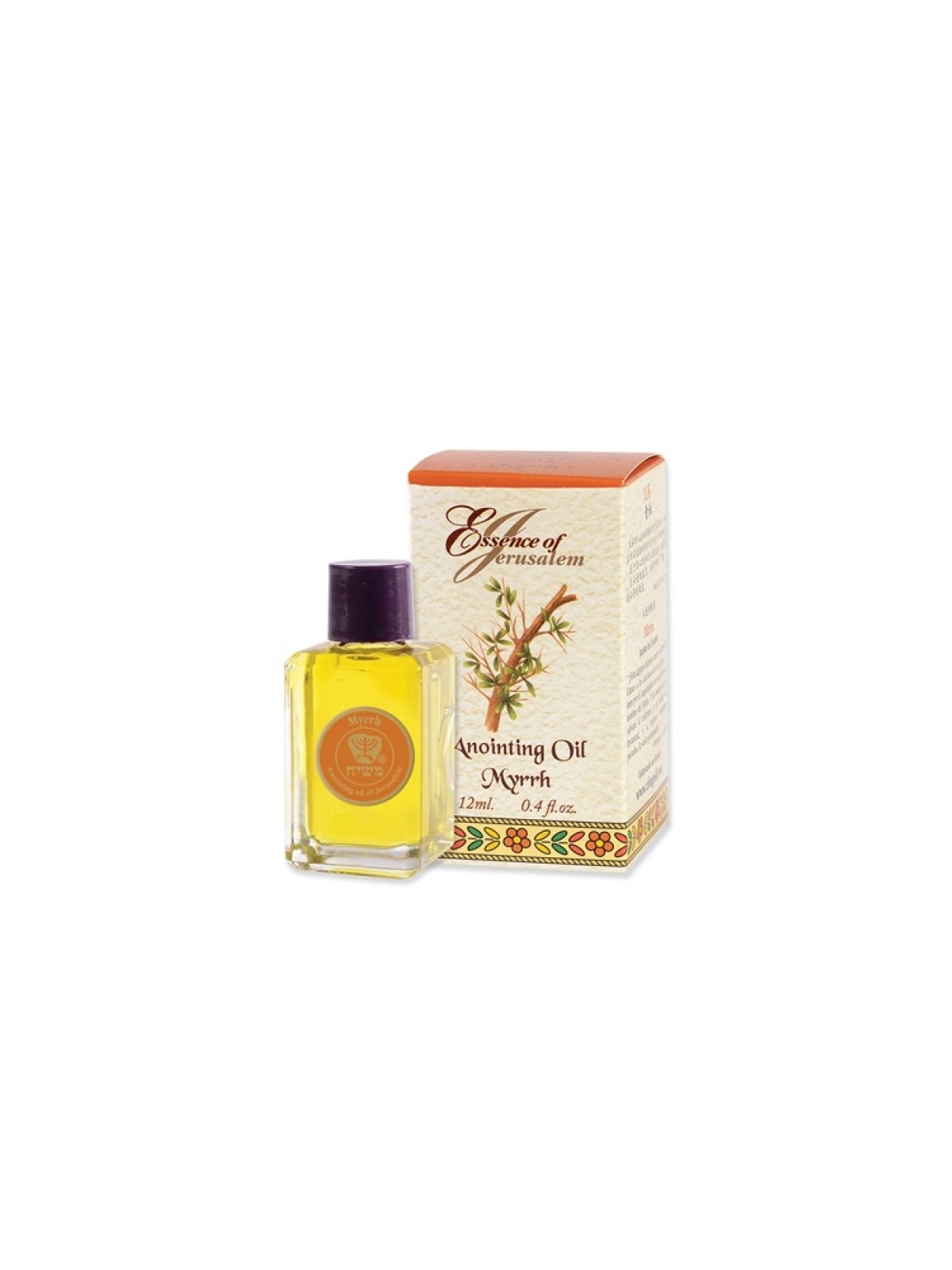Essence of Jerusalem Myrrh Anointing Oil 12 ml | Anointing Oil