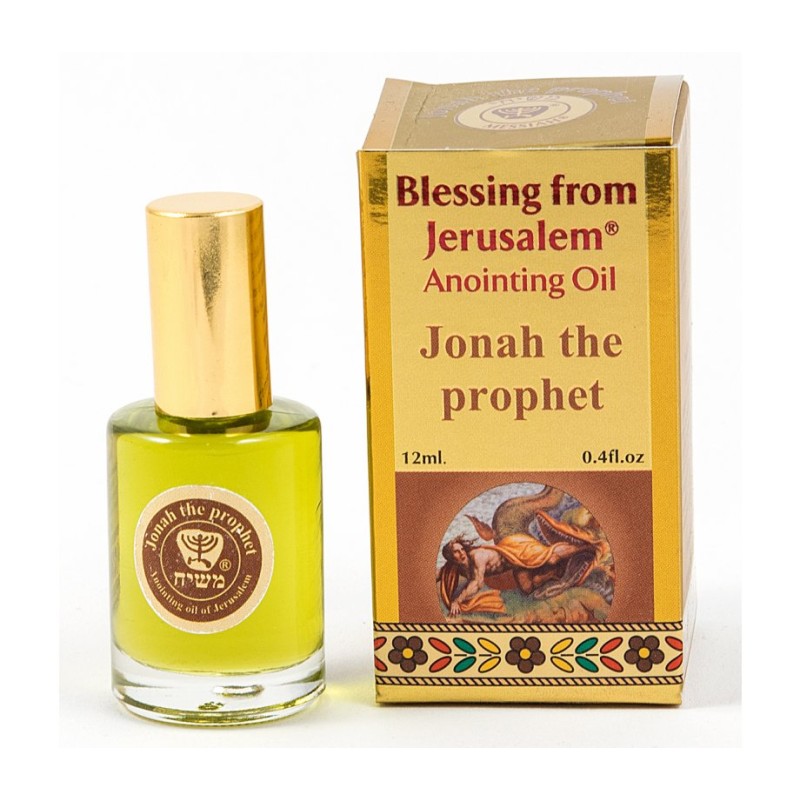 Gold Series Blessing from Jerusalem Jonah the Proph... | Anointing Oil