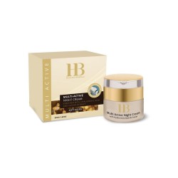 HB Dead Sea Anti Aging Multi Active Night Cream with Hy... | Face Care
