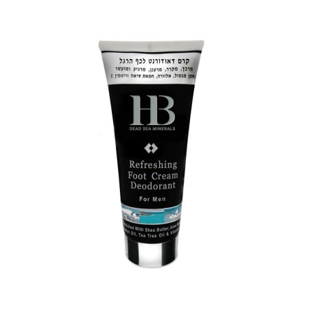 Crème déodorante pour les pieds HB pour hommes aux minéraux de la mer Morte... | Soins du corps