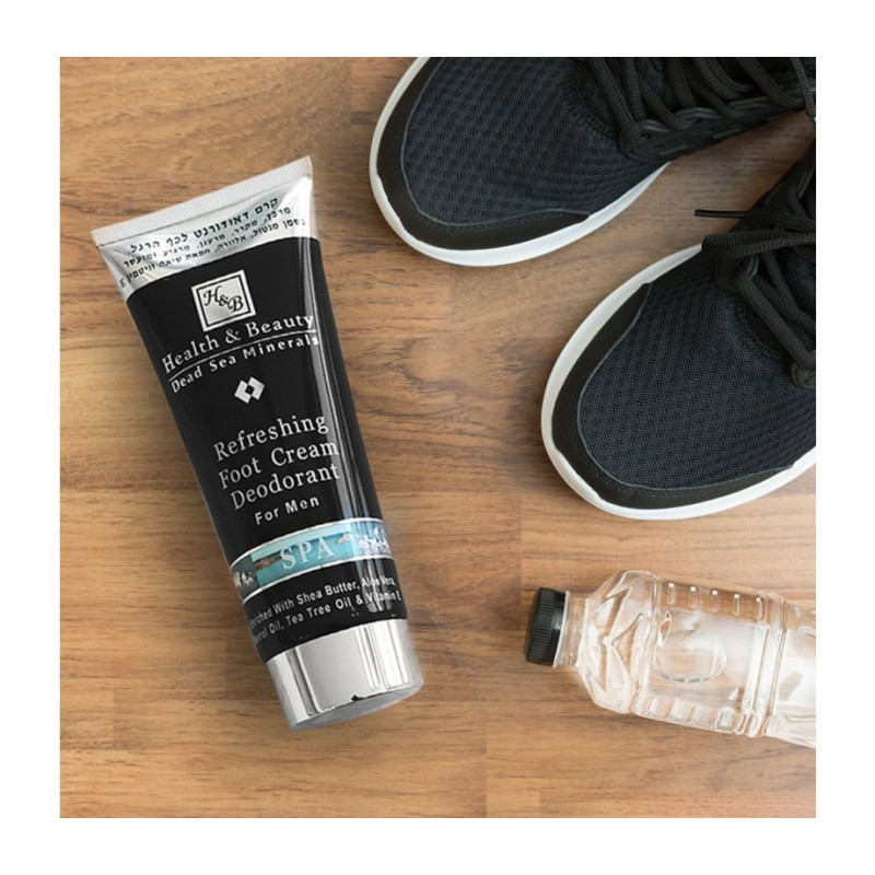 HB Deodorant Foot Cream for Men with Dead Sea Minerals ... | Body Care