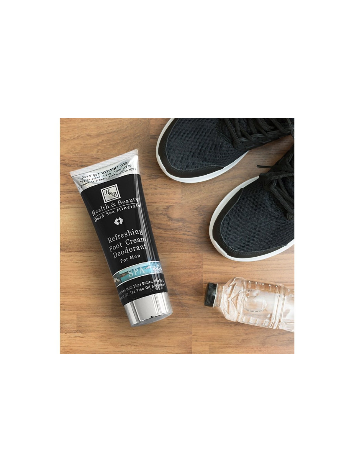 Crème déodorante pour les pieds HB pour hommes aux minéraux de la mer Morte... | Soins du corps