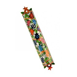 Yair Emanuel Hand Painted Colorful Laser Cut Metal... | Special Offers