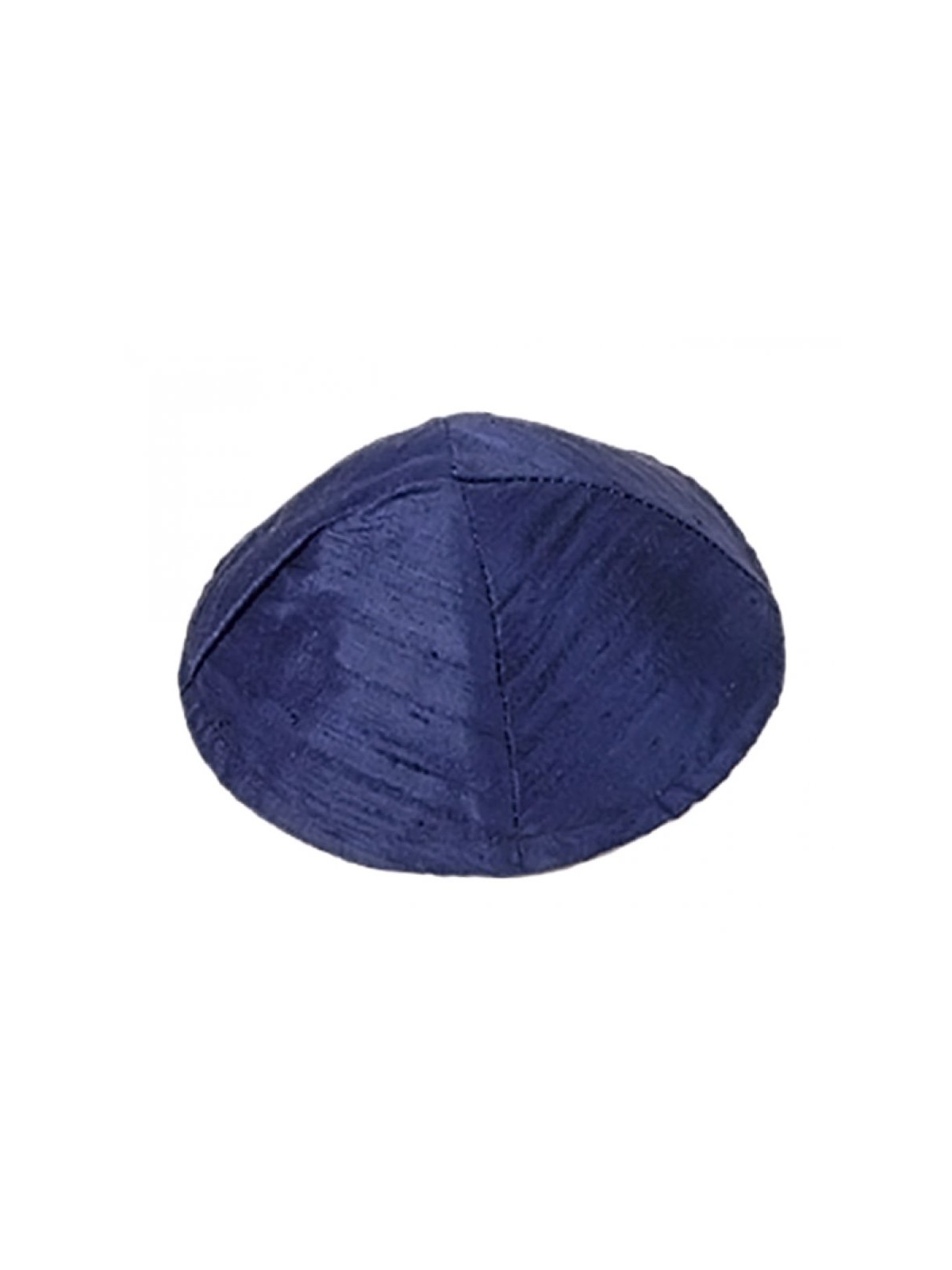 Yair Emanuel Basic Raw Silk Kippah Dark ... | Kippot & Hats by Emanuel