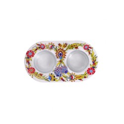 Yair Emanuel Metal and Glass Candle Holde... | Candlesticks by Emanuel