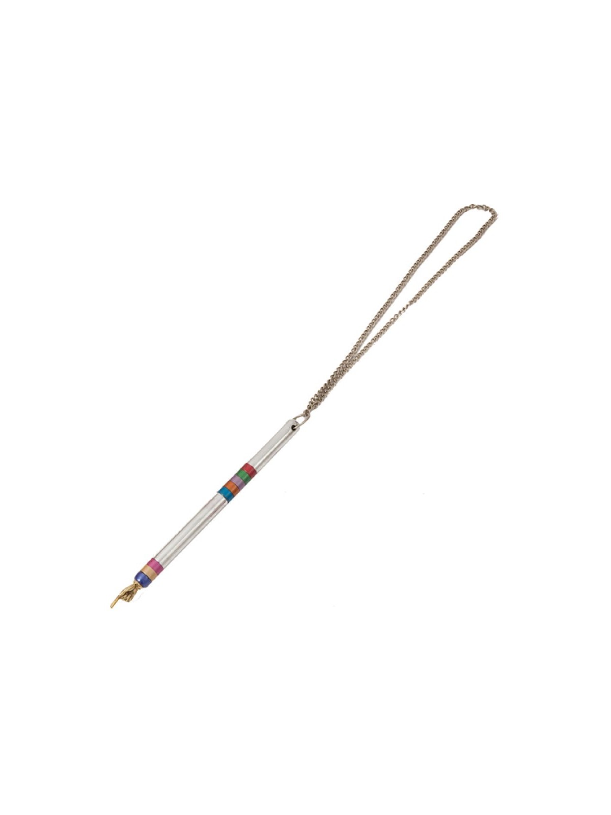 Yair Emanuel Anodized Aluminum Silver Torah Pointe... | Torah Pointers