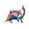Yair Emanuel Fun Chanukah Menorah Dinosaur 2 Sid... | Hanukkah Menorah