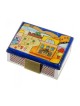 Yair Emanuel Painted Wood Matchbox Holder K... | Matchboxes by Emanuel