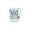 Yair Emanuel Metal Netilat Yadayim Wash Cup Blue Abstra... | Wash Cups