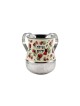 Yair Emanuel Metal Netilat Yadayim Wash Cup White Ename... | Wash Cups