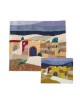 Yair Emanuel Applique en Soie Matsa et Af... | Couvertures Matsa et Afikoman