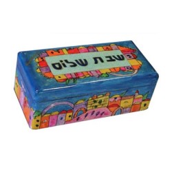 Yair Emanuel Hand Painted Candlesticks in... | Candlesticks by Emanuel