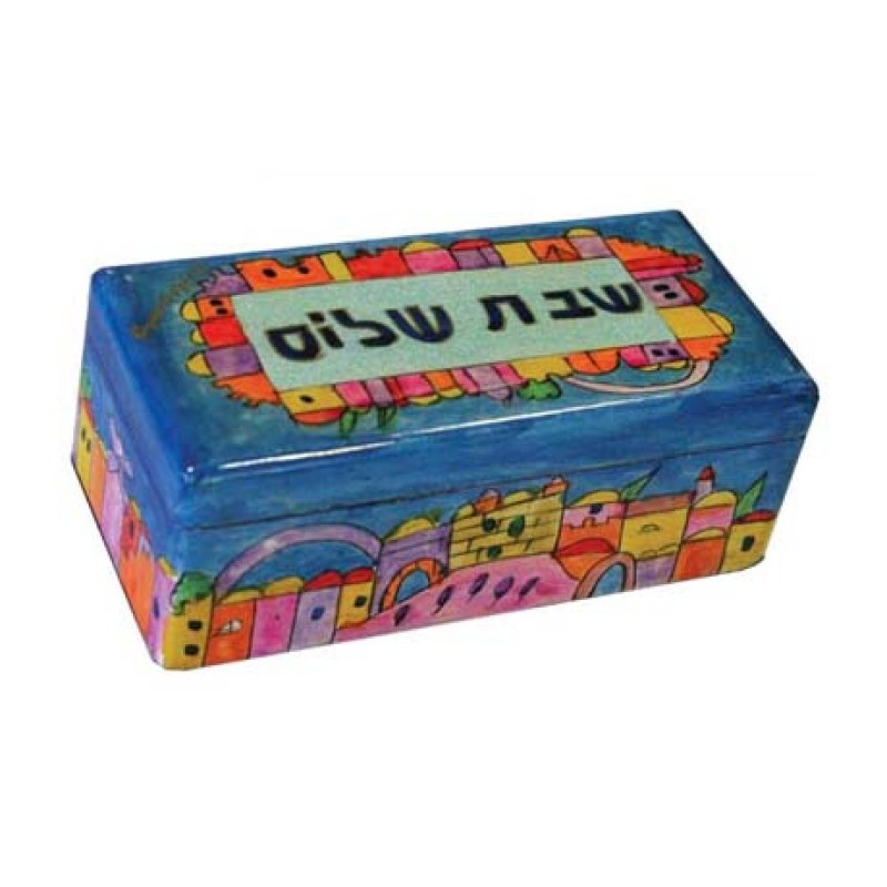 Yair Emanuel Hand Painted Candlesticks in... | Candlesticks by Emanuel