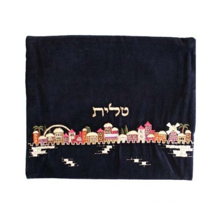 Yair Emanuel Velvet Tallit and Tefillin Bag... | Talit & Tefillin Bags