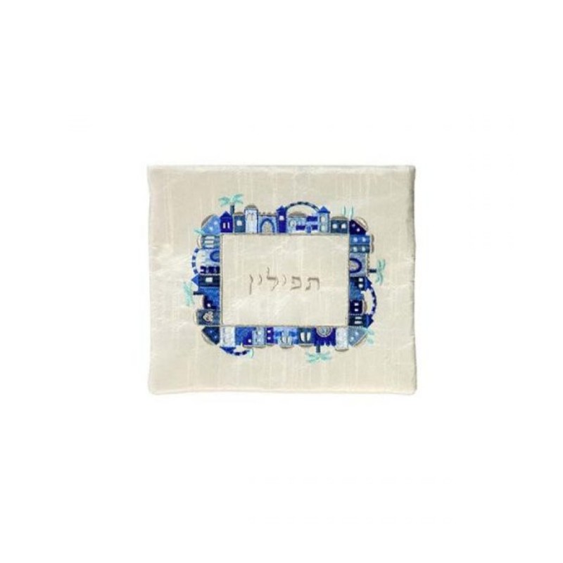 Yair Emanuel Embroidered Tallit Tefillin Ba... | Talit & Tefillin Bags
