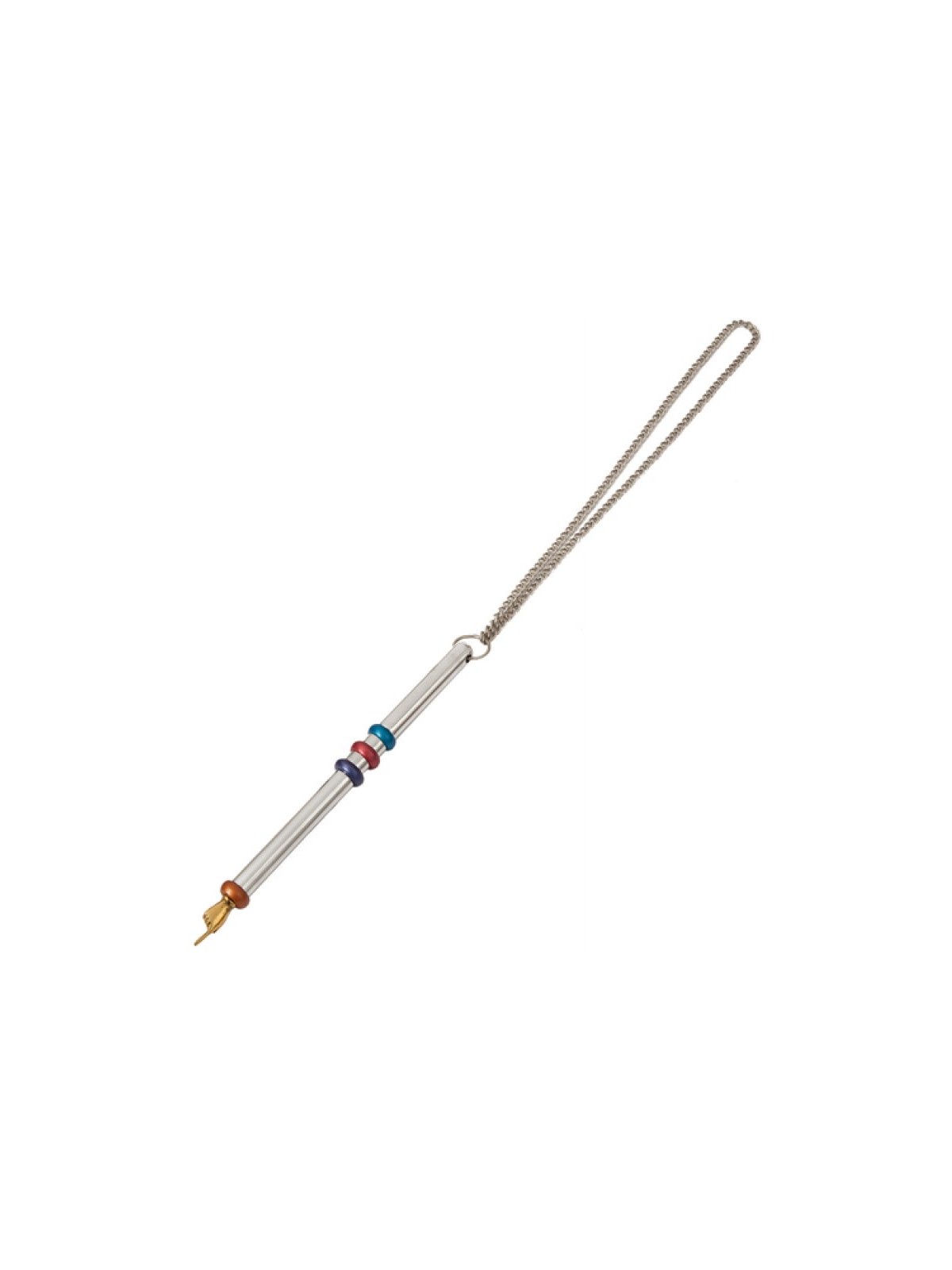 Yair Emanuel Anodized Aluminum Silver Torah Pointe... | Torah Pointers