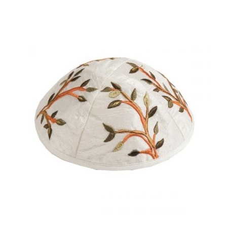 Yair Emanuel Kippa Brodée Arbre de... | Kippot et chapeaux par Emanuel