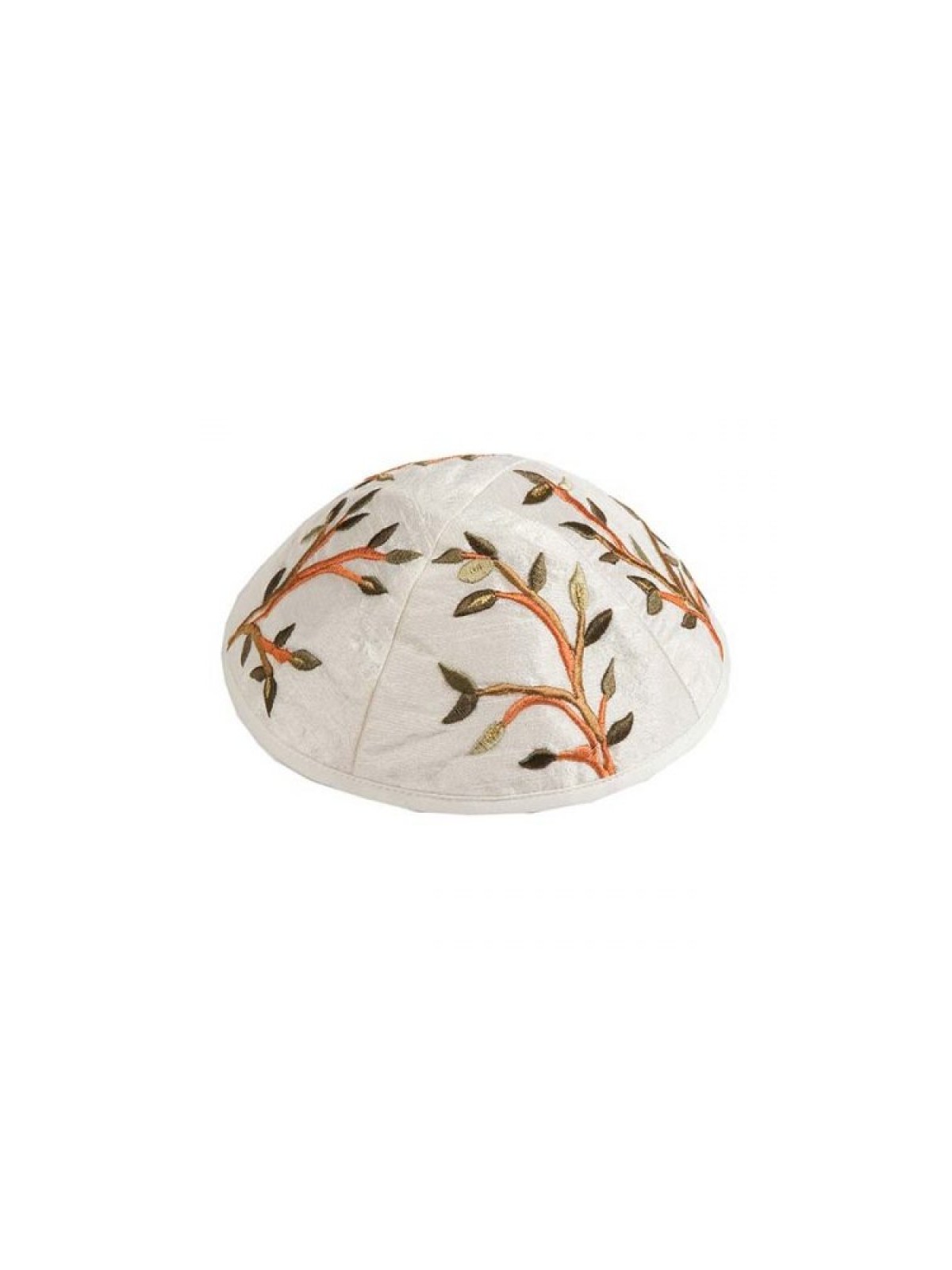 Yair Emanuel Embroidered Kippah Tree of ... | Kippot & Hats by Emanuel