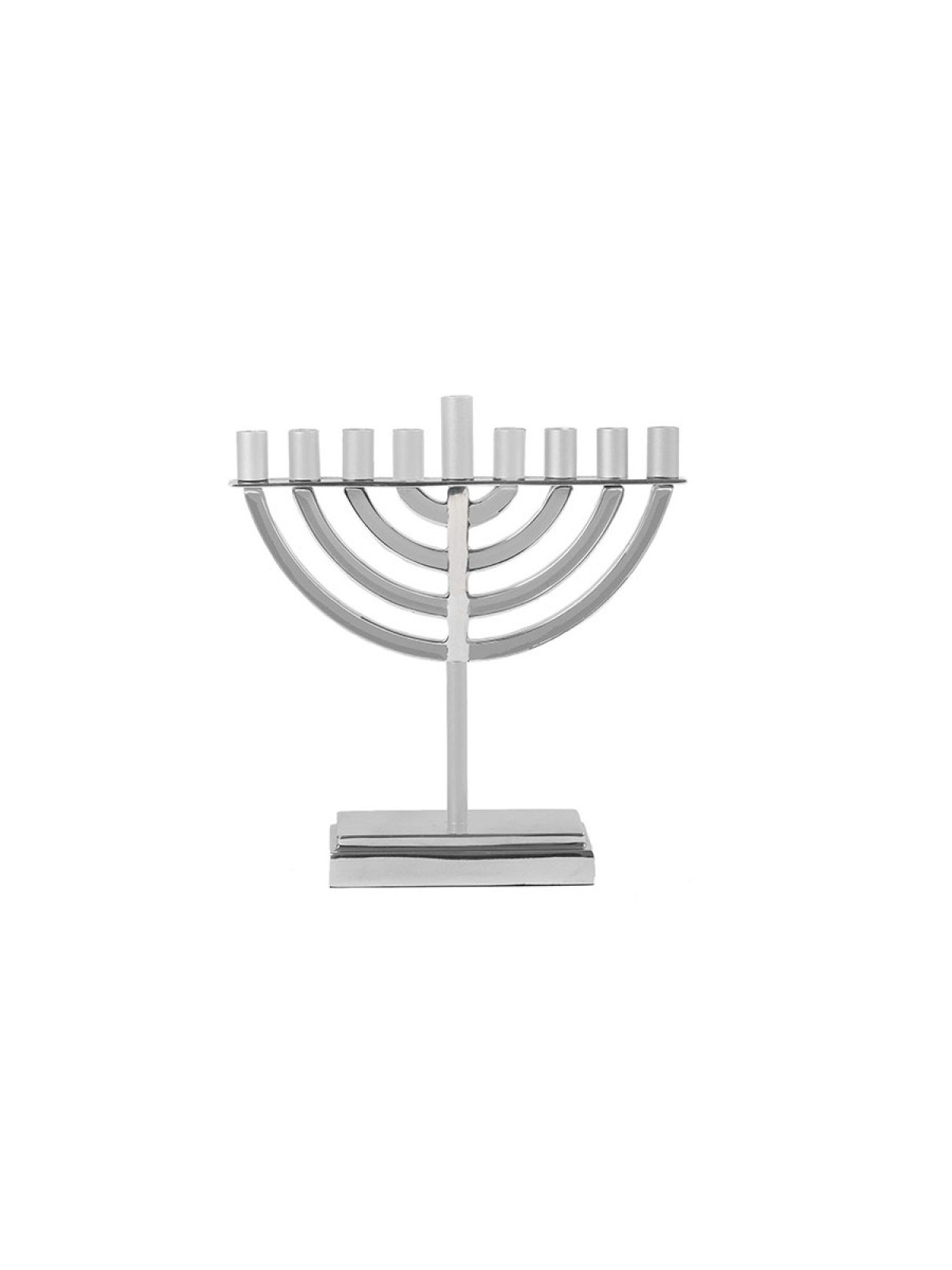 Yair Emanuel Classique Contemporain Hanuk en Aluminium... | Hanoukka Menorah