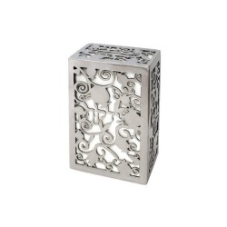 Yair Emanuel Charity Box Cutout Pomegranates and T... | Tzedakah boxes