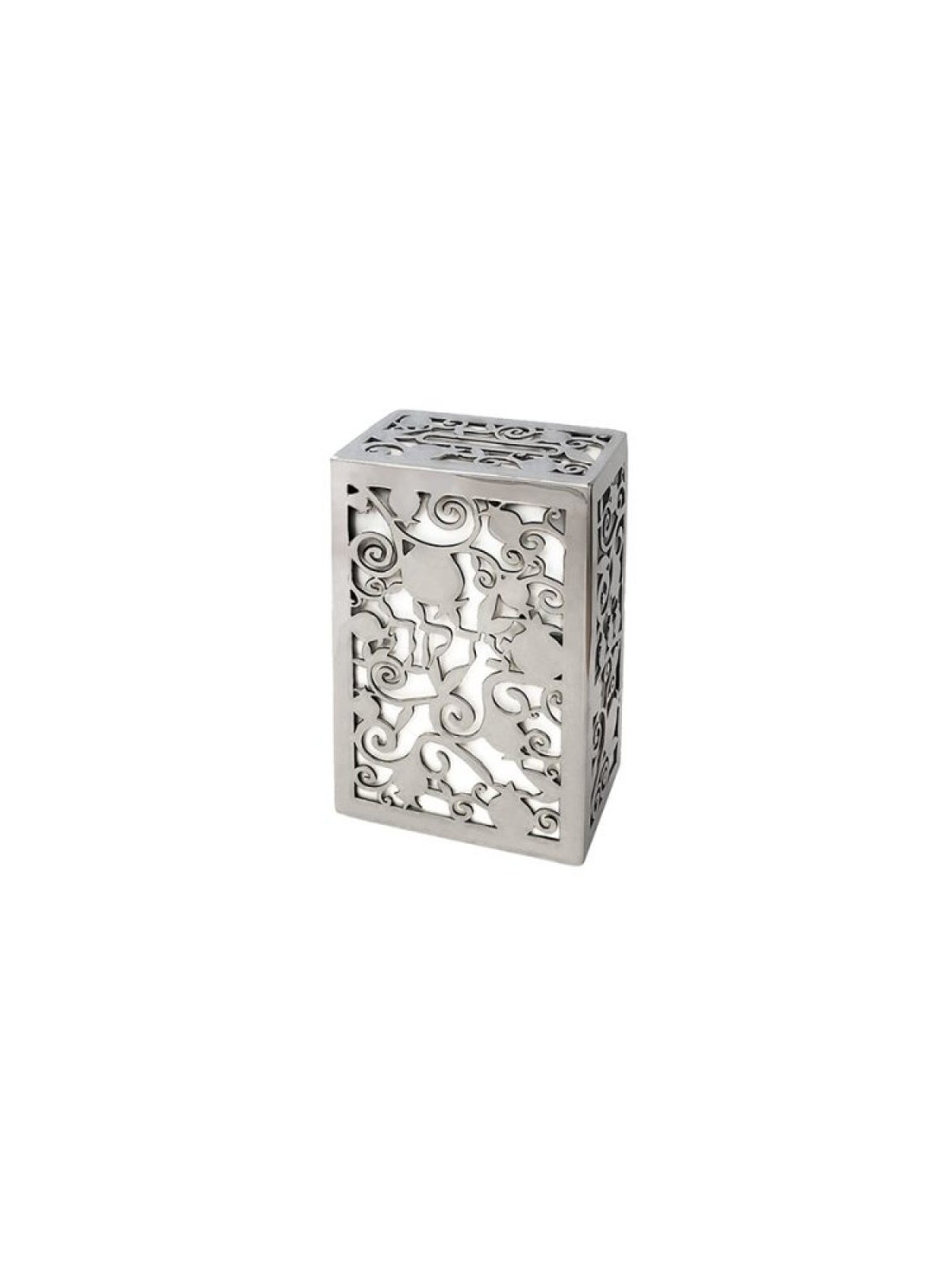 Yair Emanuel Charity Box Cutout Pomegranates and T... | Tzedakah boxes