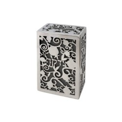 Yair Emanuel Charity Box Cutout Pomegranates and W... | Tzedakah boxes