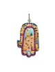 Yair Emanuel Hand Painted Wood Wall Hamsa Color... | Hamsas by Emanuel