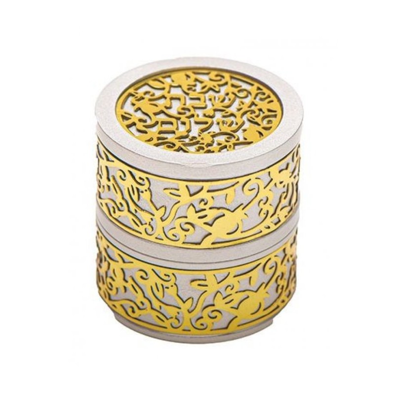 Yair Emanuel Compact Travelling Candlesti... | Candlesticks by Emanuel