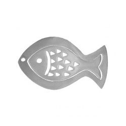 Yair Emanuel Two in One Aluminum Trivet Fis... | Gift Ideas by Emanuel