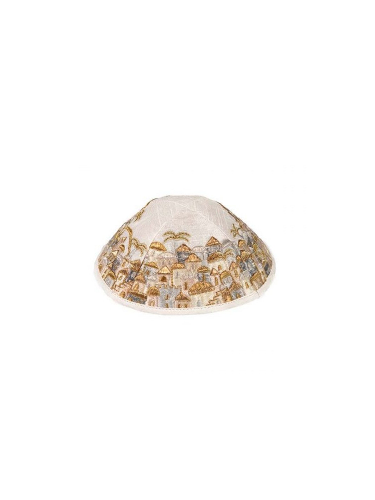 Yair Emanuel Kippah Embroidered Jerusale... | Kippot & Hats by Emanuel