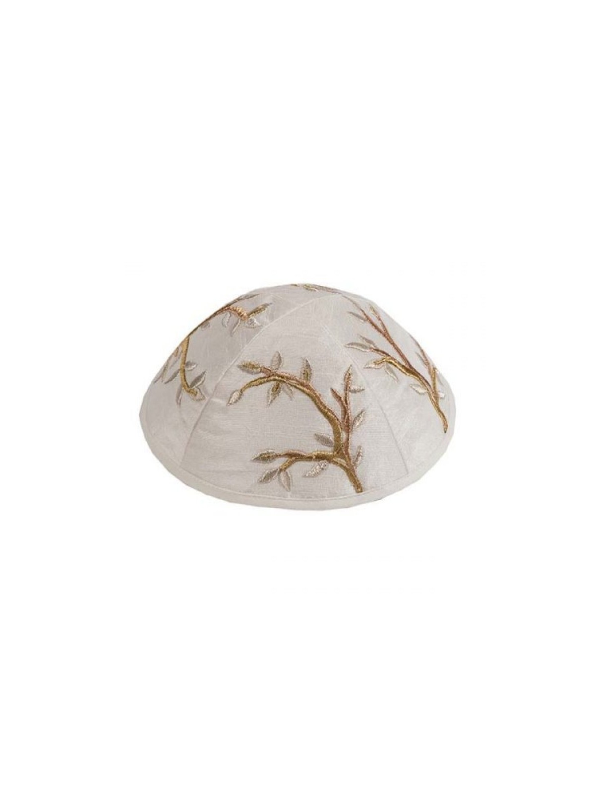 Yair Emanuel Embroidered Kippah Tree of ... | Kippot & Hats by Emanuel
