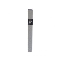 Yair Emanuel Stainless Steel Mezuzah Case Cut... | Mezuzahs by Emanuel