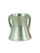 Yair Emanuel Gleaming Aluminum Small Hourglass Wash Cup... | Wash Cups