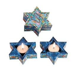 Yair Emanuel Star of David Travelling Can... | Candlesticks by Emanuel