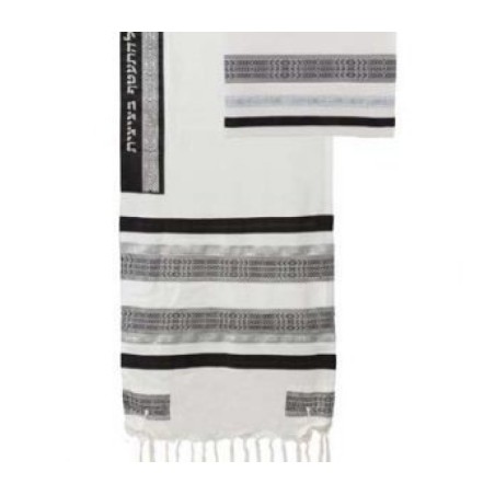 Yair Emanuel 3 Piece Cotton Tallit Set wi... | Jewish Gift from Israel
