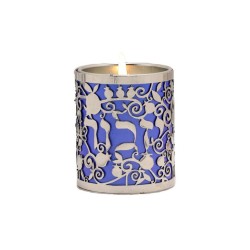 Yair Emanuel Yahrzeit Memorial Candle Holder Yiz... | Yahrzeit Candles